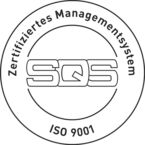 Siegel: Zertifiziertes Managementsystem ISO 9001